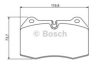 BOSCH 0 986 494 282 Brake Pad Set, disc brake